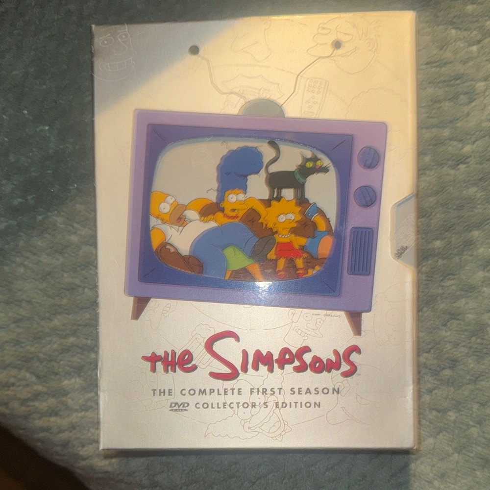 RARE The Simpsons: The Complete First Season DVD Collector's Edition MINT